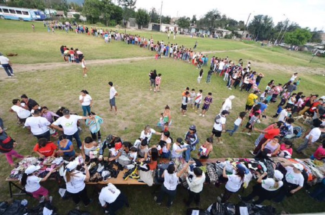 Salta es escenario de la fiesta de esperanza  y solidaridad