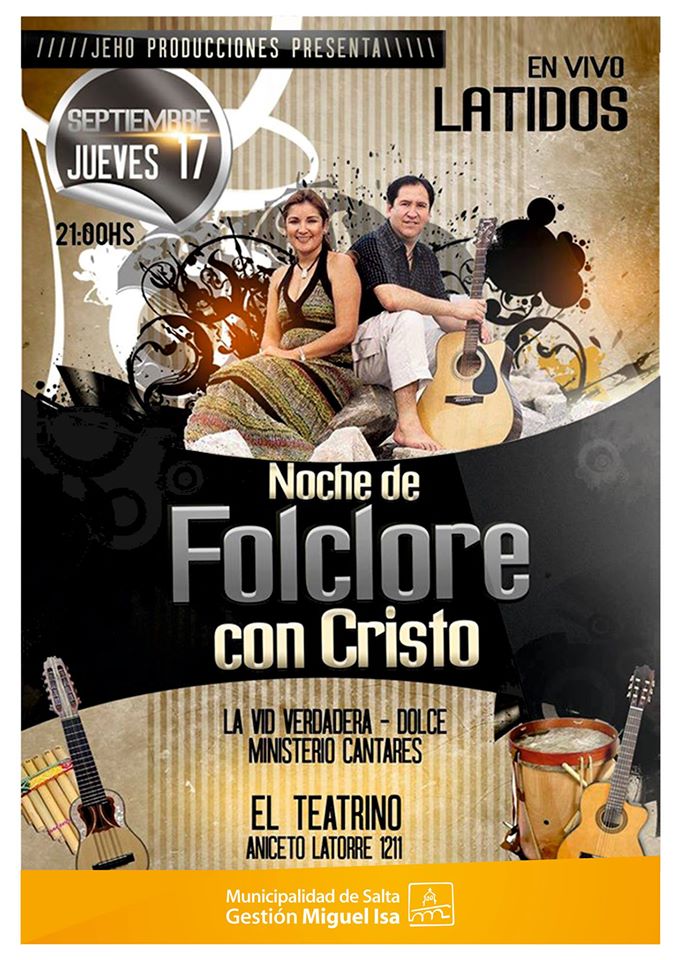 Se viene un recital de música andina a cargo del cantante Fernando Torrico