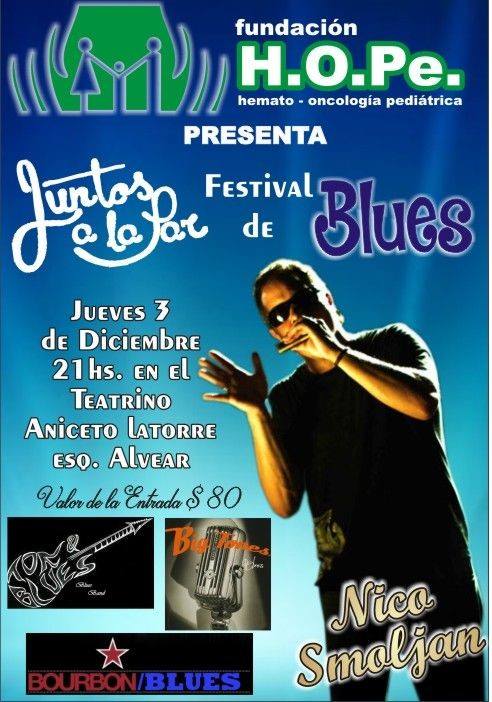 III Festival de Blues a beneficio de la Fundación Hope en el Teatrino