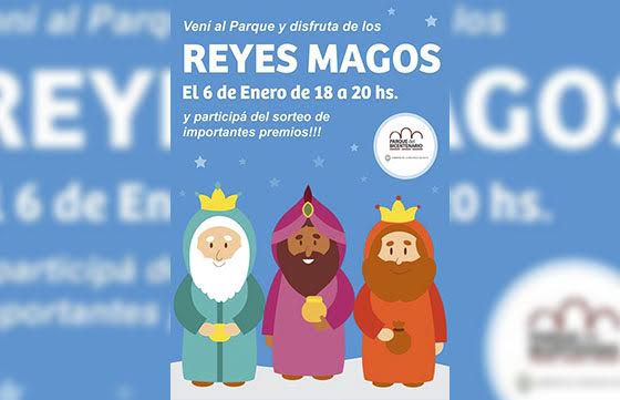 Los Reyes Magos festejarán con los chicos en el Parque del Bicentenario