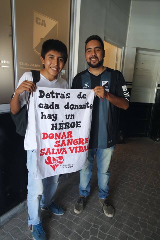 El Club Atlético Central Norte  le dijo “SI  a la donación de sangre”