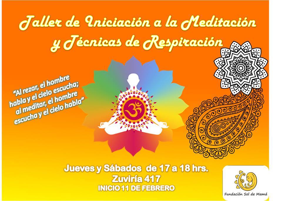 Fundación “Sol de mamá” realiza  el taller de meditación y técnicas de respiración