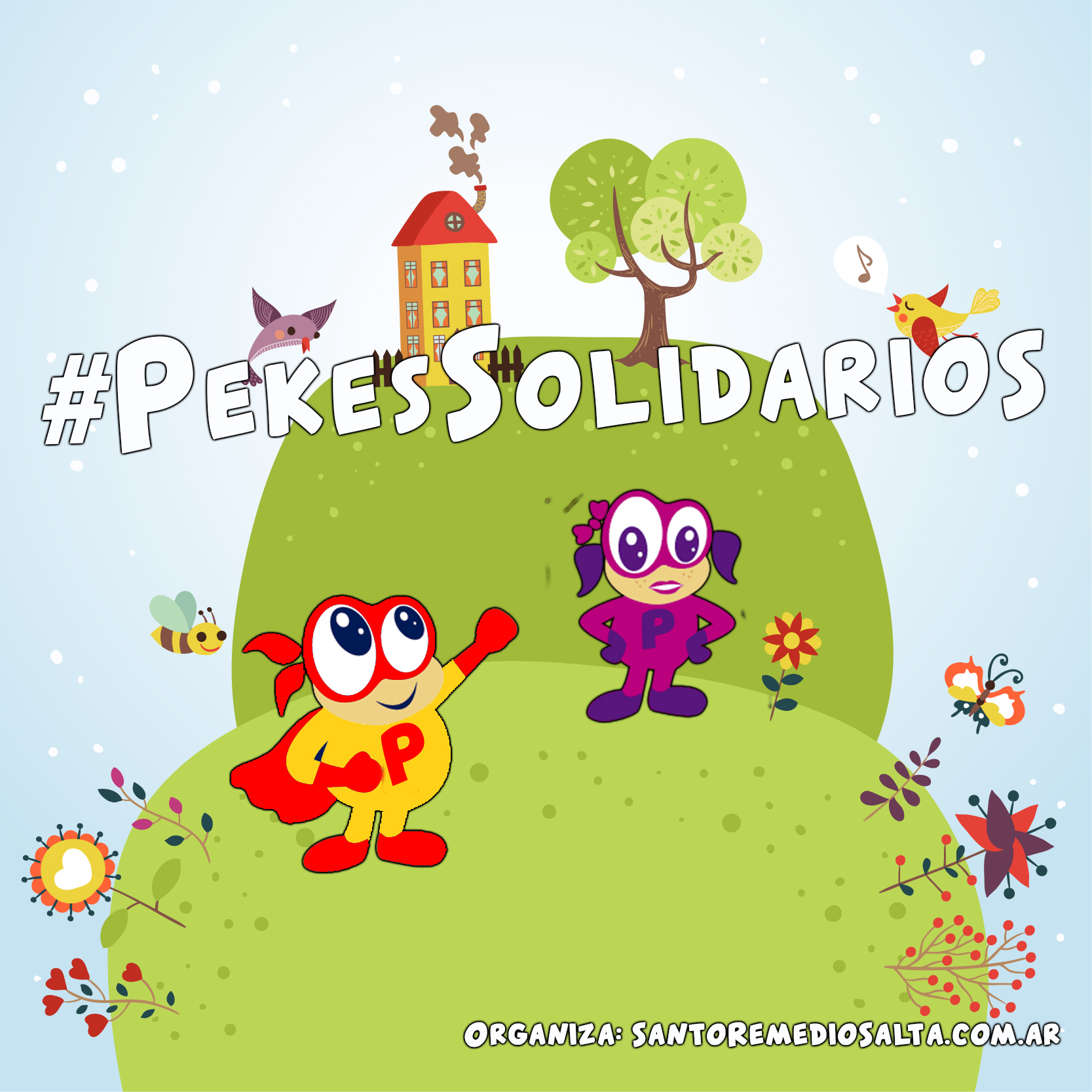 Los #PekesSolidarios grabaron audios y hablaron de #AcciónSolidaria