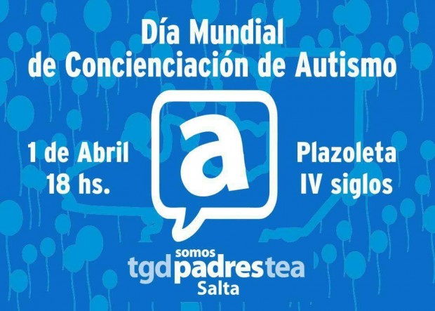 Asociación TEA concientizará en la ciudad sobre el autismo