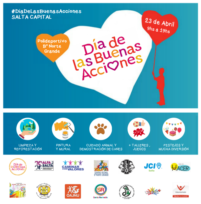 Voluntarios celebran el Día de las Buenas Acciones