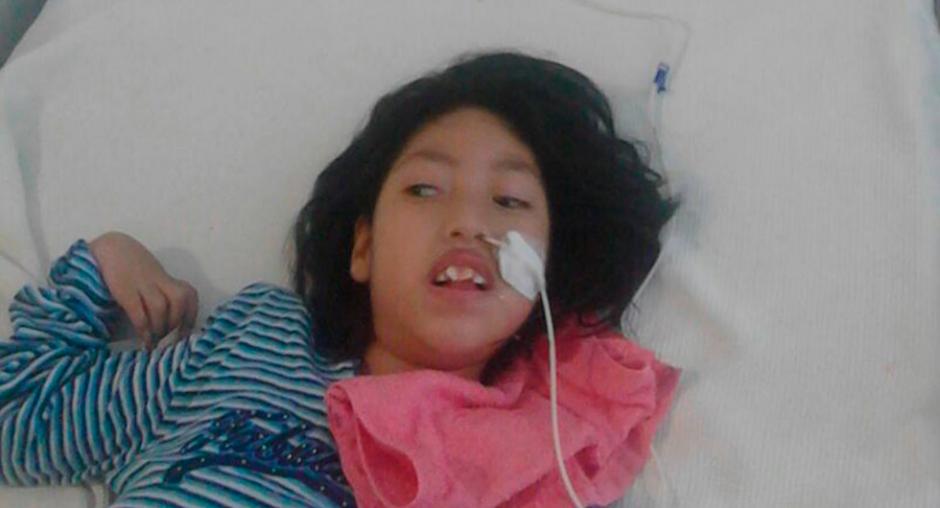 Gaby la niña que necesita ayuda en San Antonio de los Cobres