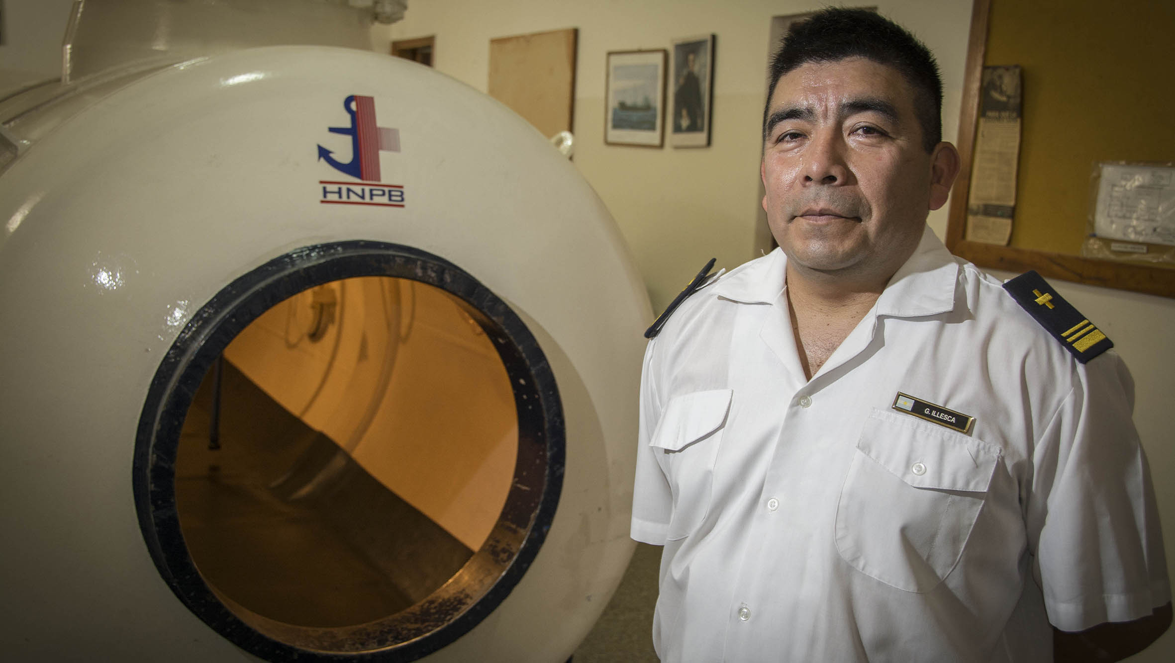Un salteño oriundo de Orán con una vida de servicio desde el mar