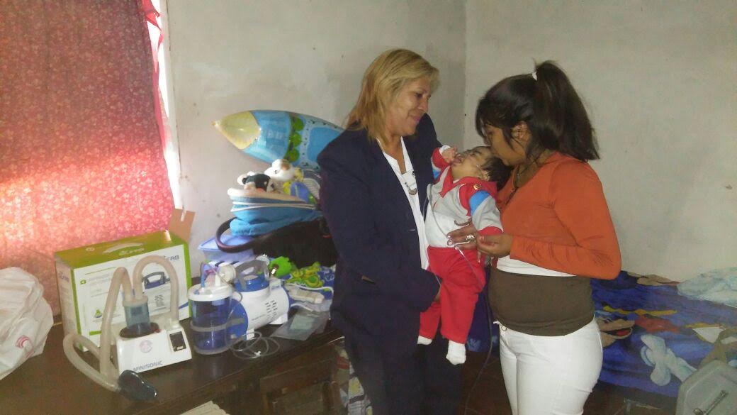 La Cooperadora brindó asistencia a un bebé con severos problemas de salud