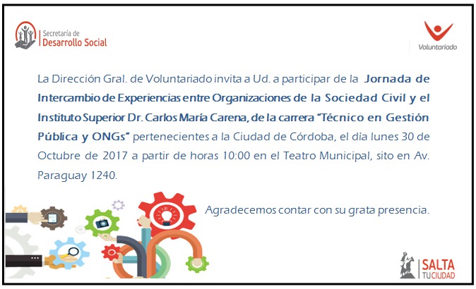 Jornada para el Intercambio de Experiencias entre Organizaciones de la Sociedad Civil