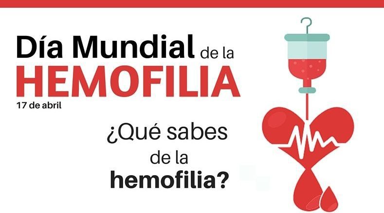Hoy es el día Mundial de la Hemofilia