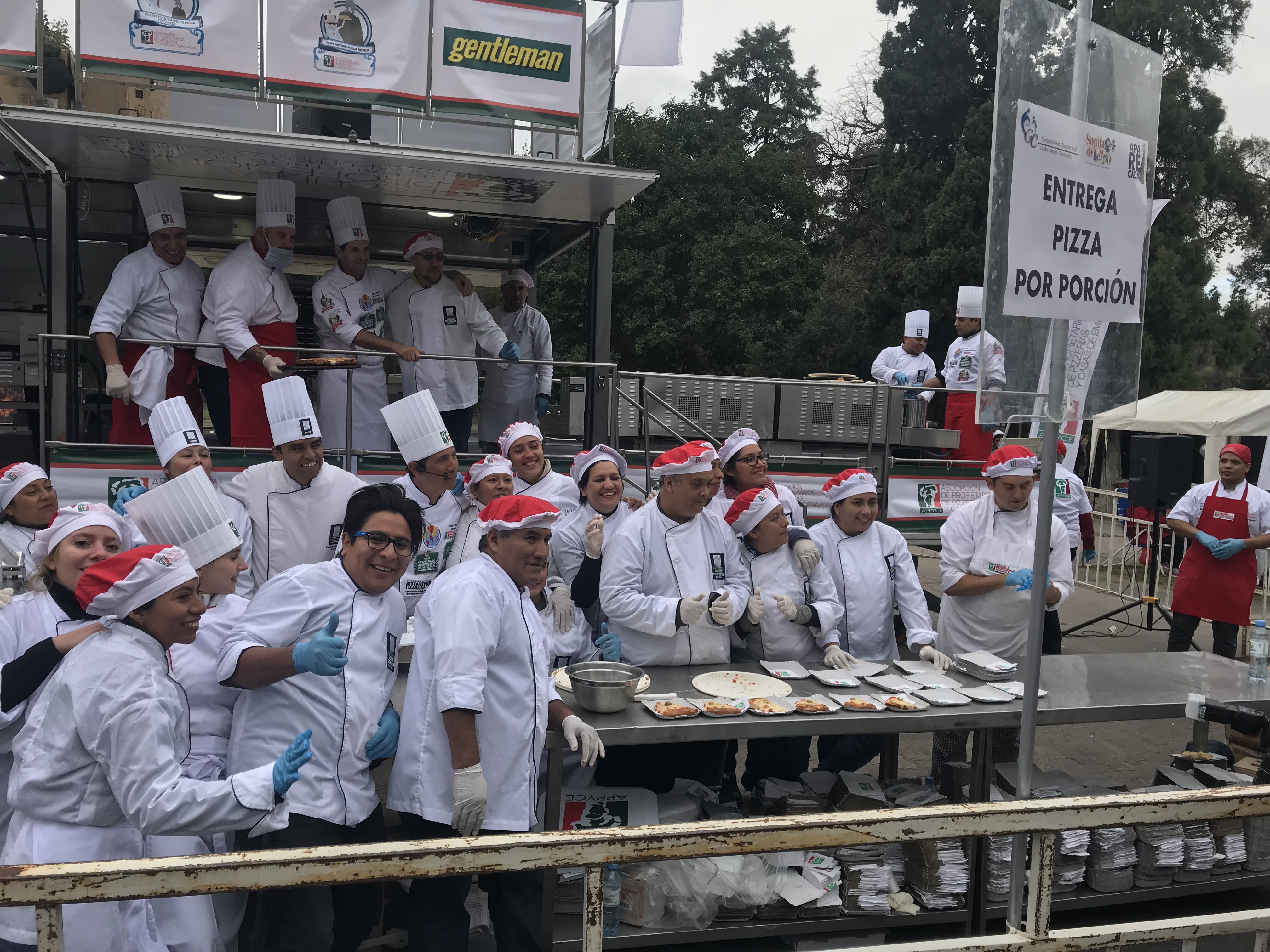 APPYCE realizó 20 mil porciones de pizza en Salta