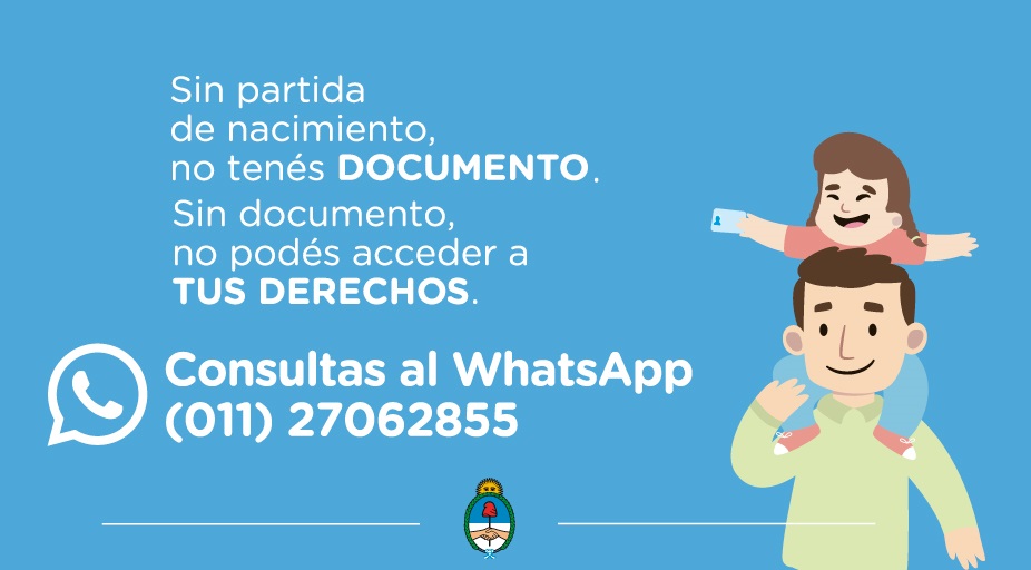 La Campaña Nacional “Mi primer documento” estará del 20 al 30 de noviembre en Orán