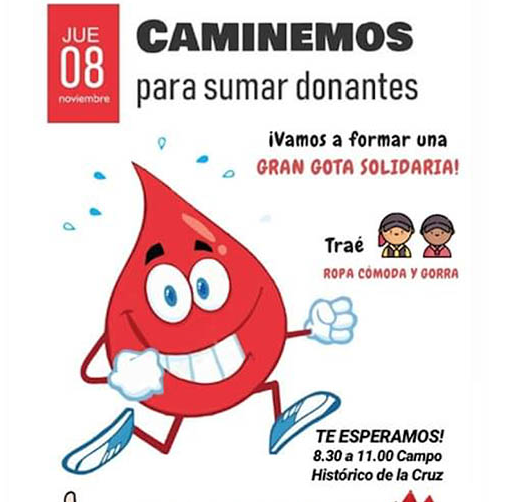 Celebrarán el Día Nacional del Donante Voluntario de Sangre