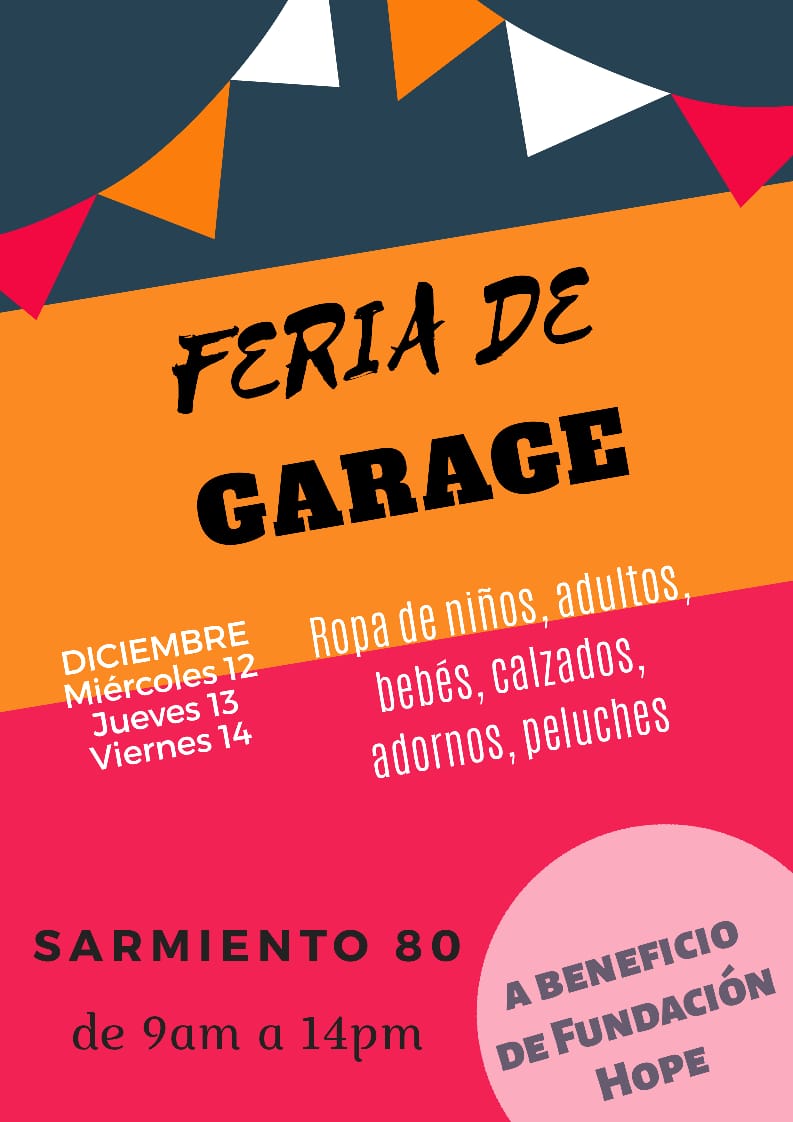 Voluntarios de Fundación HOPe realizan una Feria Garage