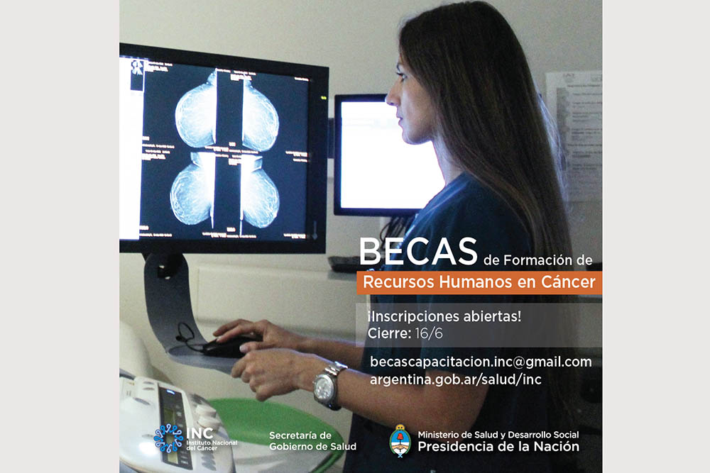 El  Instituto Nacional del Cáncer  abrió la convocatoria para becas de formación