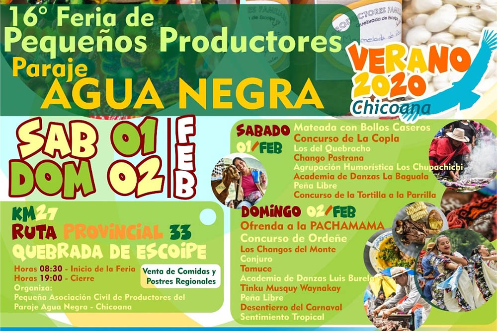 Feria de Pequeños Productores en Chicoana