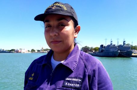 Una lermense oriunda de Rosario de Lerma en la Armada Argentina