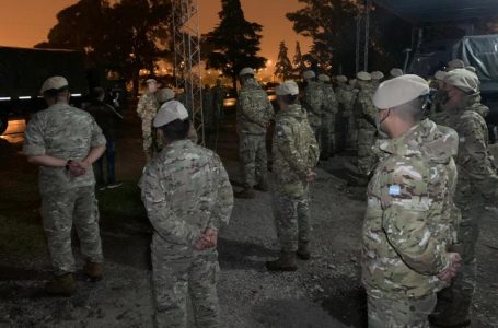 A la fecha, el Ejército entregó 23 millones de litros de agua a las comunidades de Rivadavia