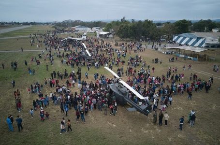 El Ejército Argentino realizó una jornada guiada y abierta en el Aeroclub de Orán