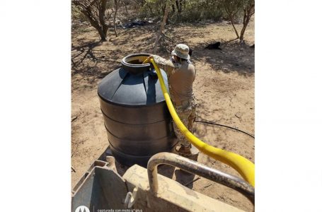 El Ejercito Argentino refuerza la provisión de agua segura a comunidades de Santa Victoria Este