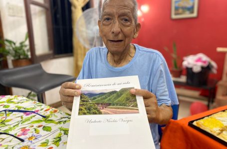 El salteño Humberto Vargas presentó su libro “Reminiscencia de mi vida”