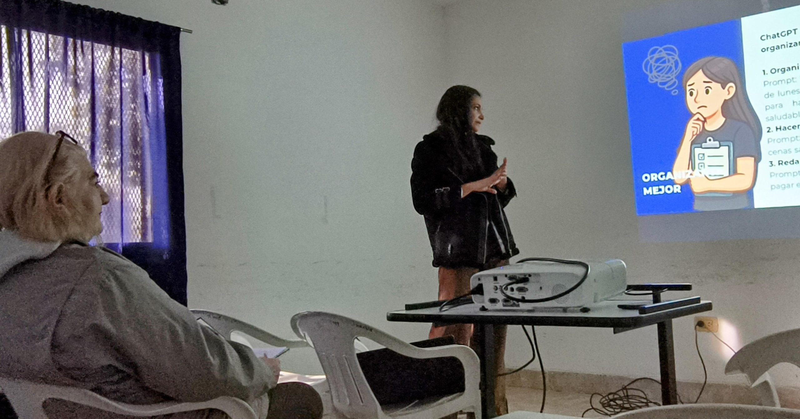 Con ayuda del municipio, más vecinos aprenden a usar la Inteligencia Artificial