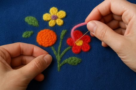 Se dictará un taller de hilado y bordado con vellón