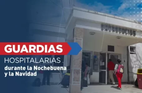 Funcionamiento de los servicios de salud pública durante la Nochebuena y la Navidad