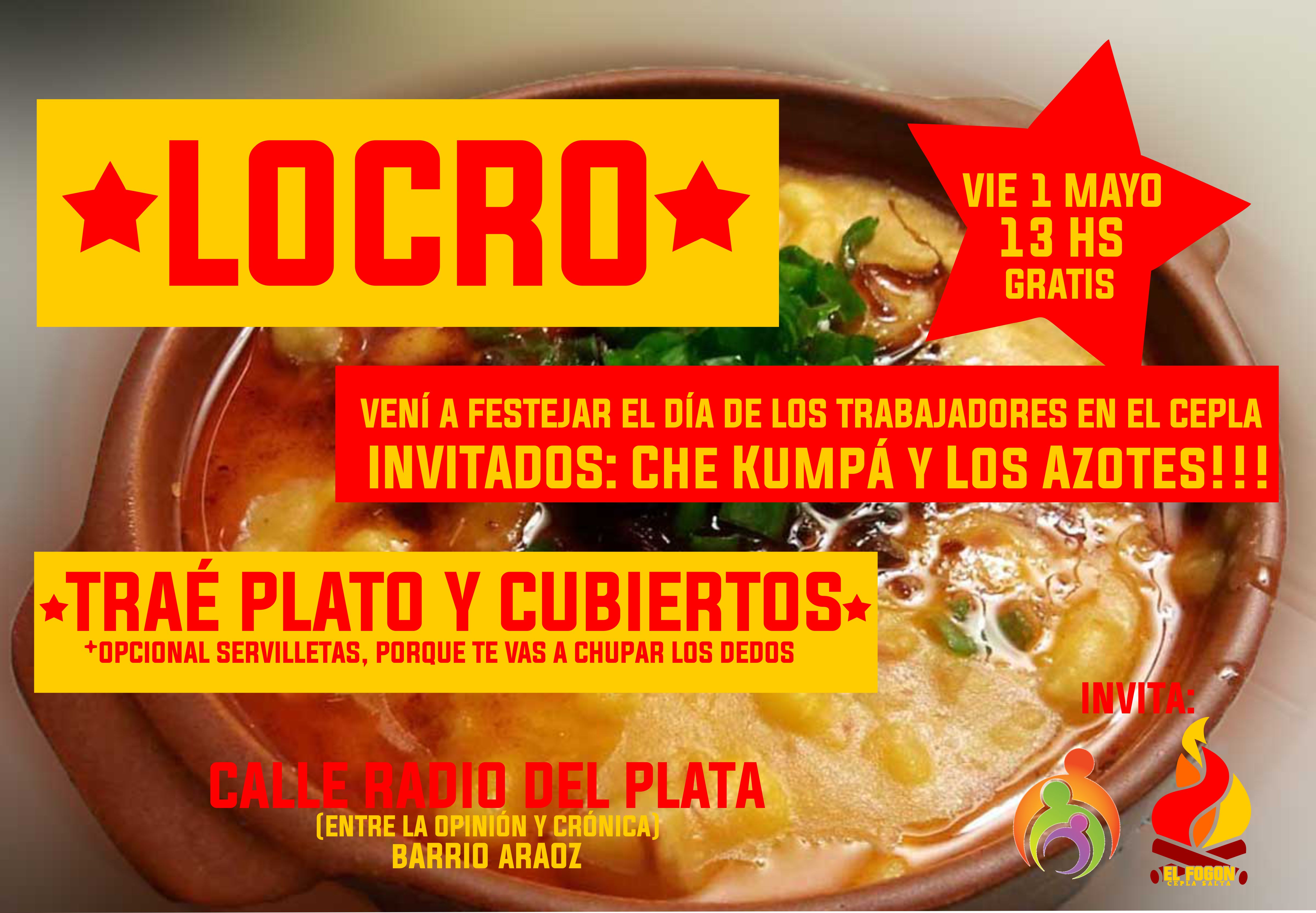 #LocroComunitario de los jóvenes del CePLA