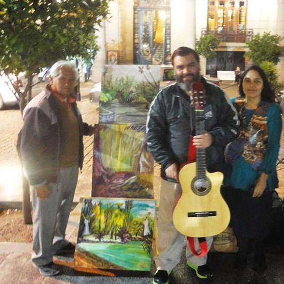 “Arte en las calles” con Dante y Tomás Valdiviezo