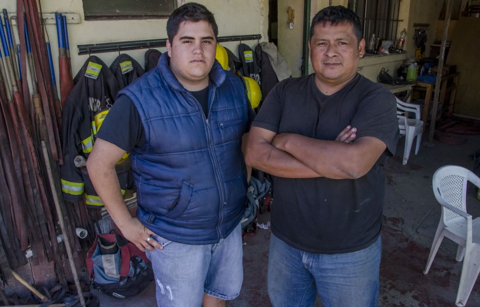 1 de mayo para los Bomberos  Brigada Solidaria