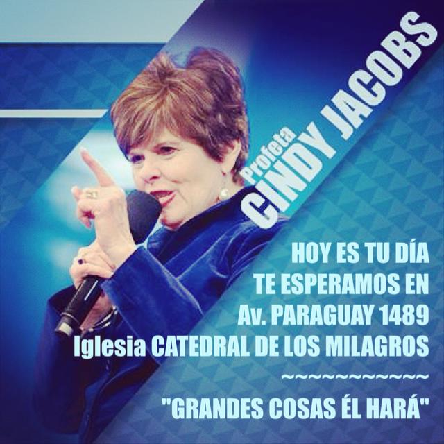 La profeta Cindy Jacobs en Salta