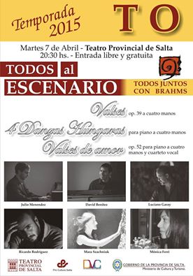 Música de Cámara abre la Temporada 2015