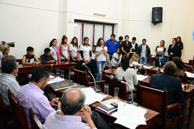 Mujeres, diversidad y medio ambiente:  agenda de los concejales estudiantiles