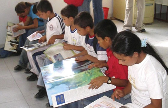 Para fomentar la lectura en niños