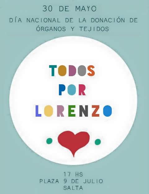 Santo Remedio Salta dice #TodosxLorenzo