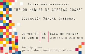 Taller para periodistas sobre Educación Sexual Integral