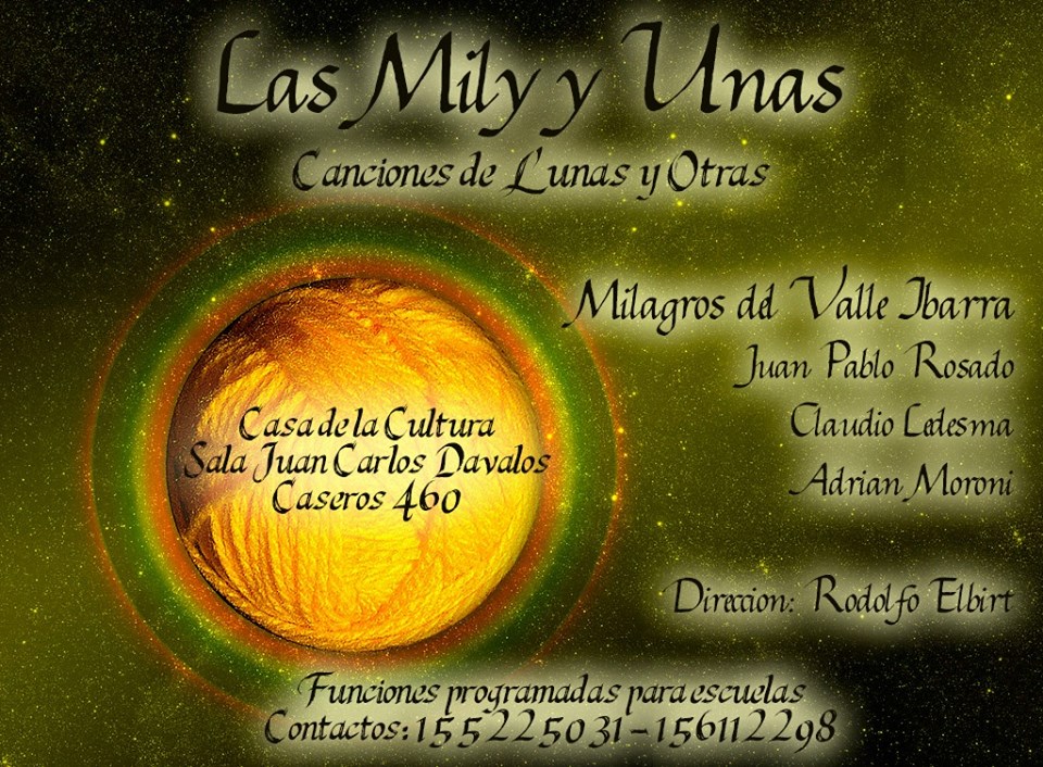 Sube a escena el proyecto musical de “Canciones de Lunas y Otras”