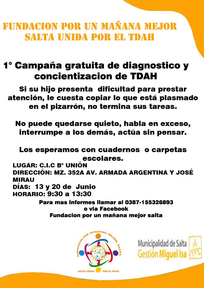 En el CIC de Unión detectarán el  déficit de atención e hiperactividad infantil