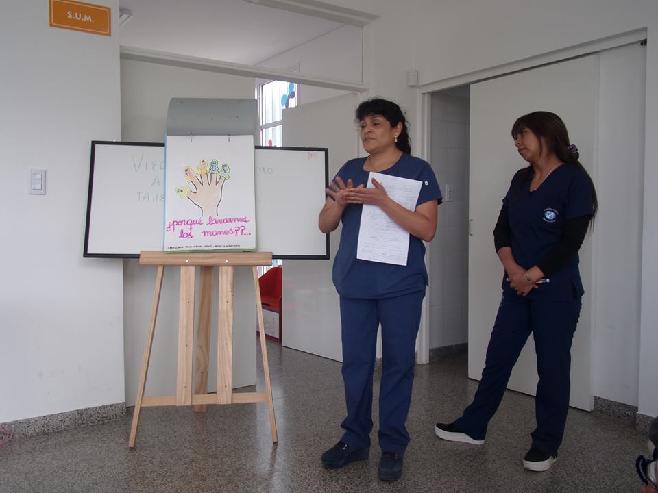 Fundación HOPe se capacitó sobre la higiene de las manos