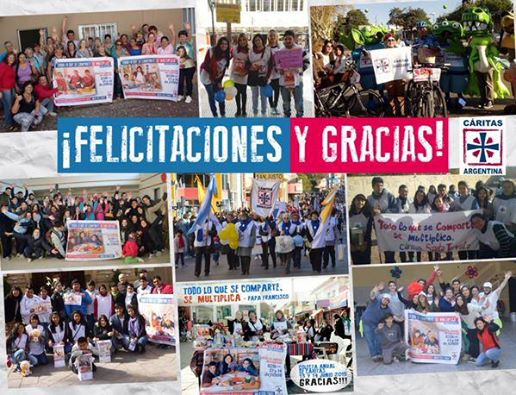 Caritas Argentina agradece la solidaridad de todos los salteños