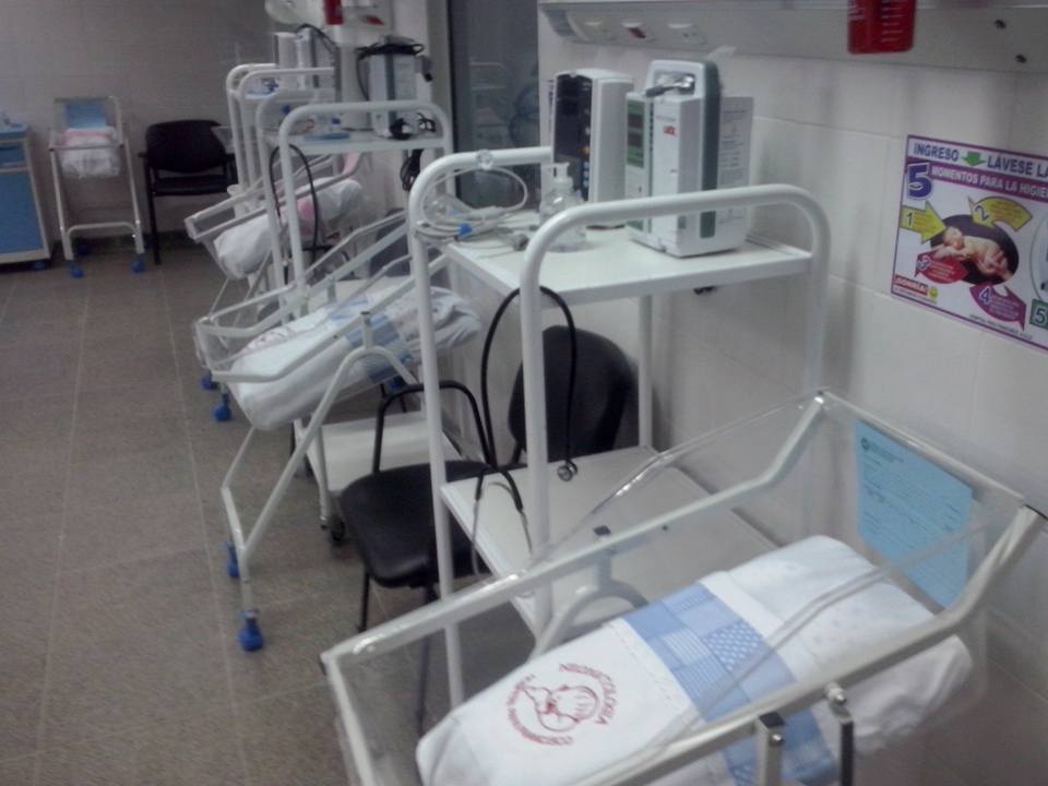 Habilitan la nueva sala de Neonatologia del Hospital Papa Francisco