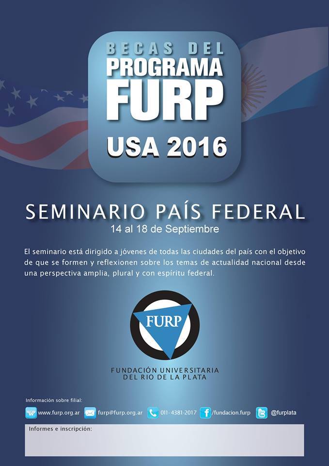 Becas para el Seminario Pais Federal