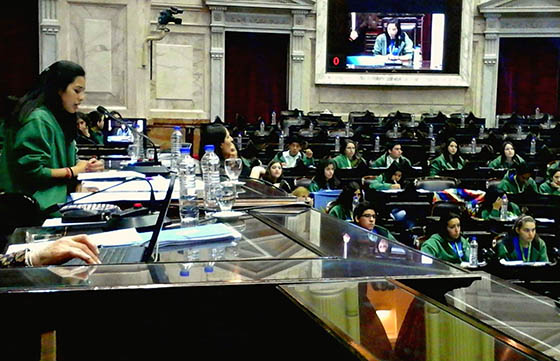Salta participó del 2º Parlamento Federal Juvenil