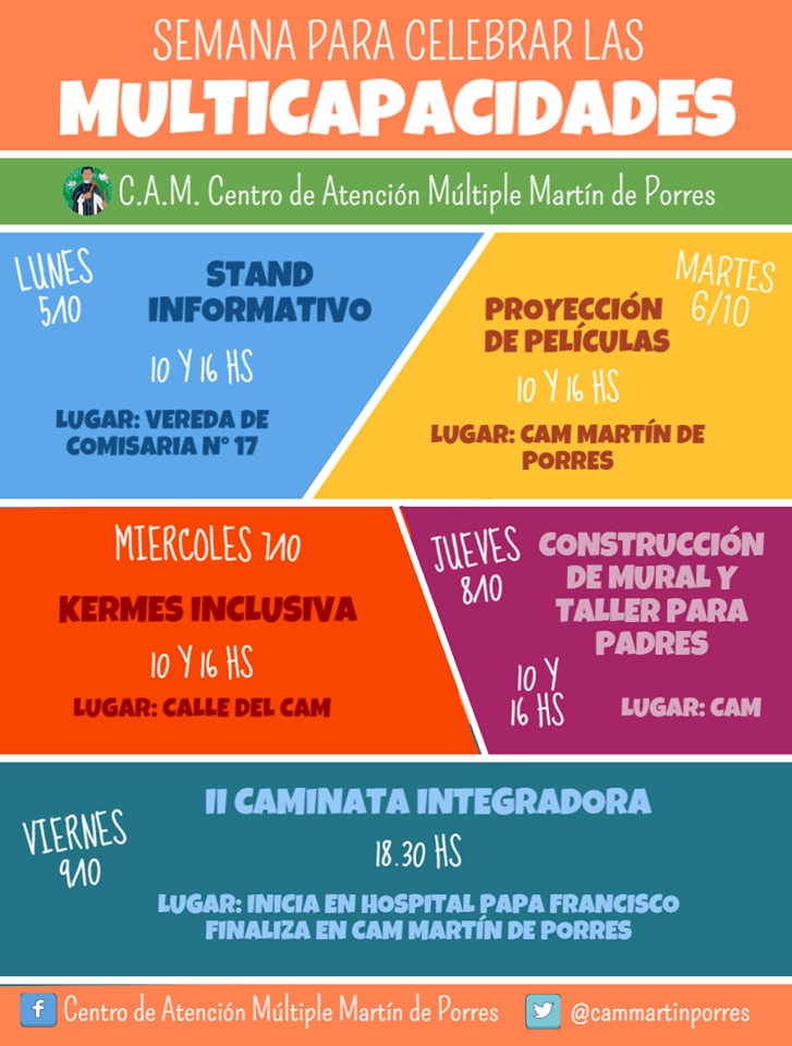 Vecinos de la zona sudeste podrán disfrutar de la “Semana de las Multicapacidades”