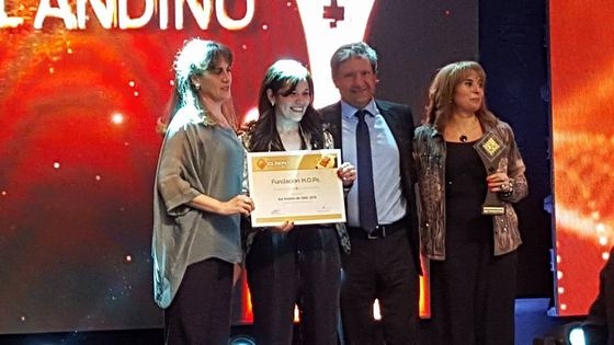 Fundación HOPe ganó el Sol Andino de Oro