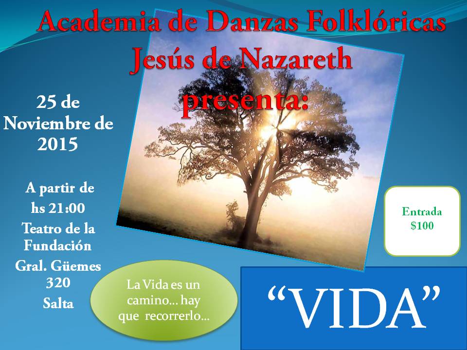 Muestra artística de la Academia de danzas folclóricas Jesús de Nazaret