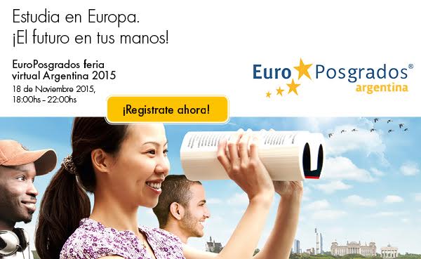 Primera Expo Virtual de Posgrados en Europa