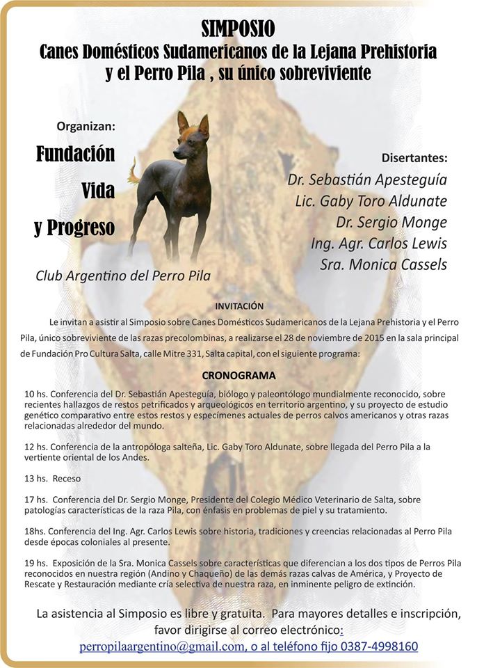 #Gratis: Primer simposio sobre perros pilas