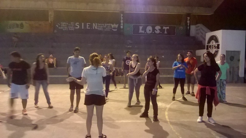 Ultimo ensayo para el gran #BailemosTodos2015